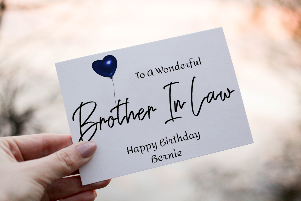 Brother In Law Birthday Card, Birthday Card for Brother In Law - Click Image to Close